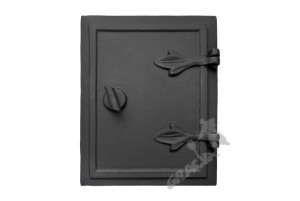 Drzwi G01 Prawe - 23x19 Cm Żeliwne Rewizyjne Wyciorowe Do Pieca Piecowe
