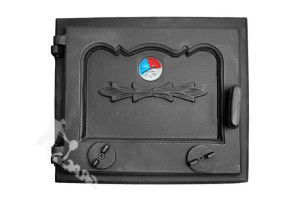 Drzwi D2 Lewe - 33x38 Cm Termometr 0-250°c Do Pieca Piecowe Żeliwne