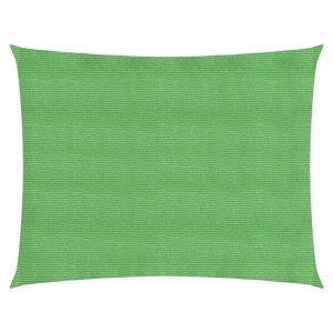 Żagiel przeciwsłoneczny, 160 g/m², jasnozielony, 3x4,5 m, HDPE