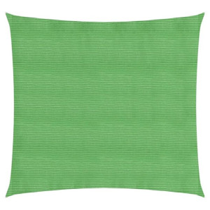 Żagiel przeciwsłoneczny, 160 g/m², jasnozielony, 4x4 m, HDPE