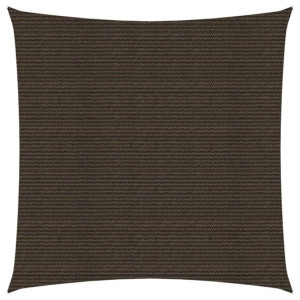 Żagiel przeciwsłoneczny, 160 g/m², brązowy, 3x3 m, HDPE