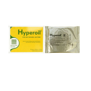 HyperOil opatrunek na ODLEŻYNY 10x10cm - 10 sztuk