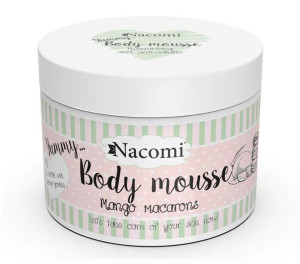Mus do ciała wyszczuplający makaroniki mango 180ml Nacomi