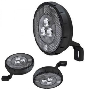 Lampa Przednia Bateryjna Xc-159 Do Widelca Czarna