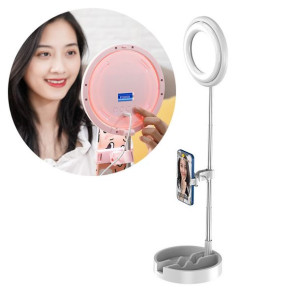 Lampa LED Ring Flash statyw zestaw do nagrywania live streaming filmów YouT