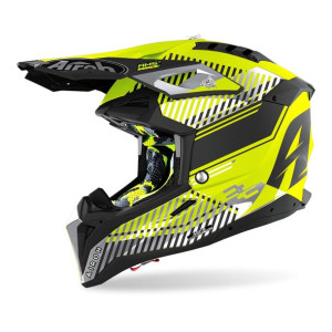 Kask Airoh AVIATOR 3 WAVE YELLOW MATT fluo GRATISY