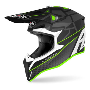 Kask Airoh WRAAP MOOD GREEN zielony fluo GRATISY