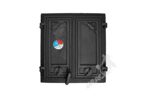 Drzwi D4 - 43x41 Cm Termometr 0-250°c Do Pieca Piecowe Wędzarni Żeliwne