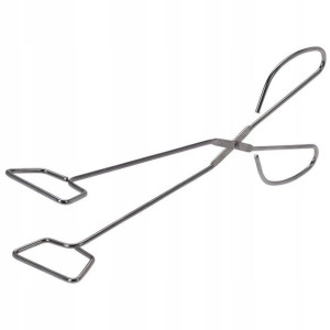 Stalowe Szczypce Kuchenne Grill Bbq 29cm.
