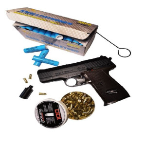 Pistolet Hukowy 6 Mm Lexon 11+race Z Brokatową Kometą I Hukiem +amunicja