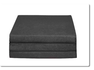 Materac Turystyczny Rozkładany 195x80x9 Ciemny Szary