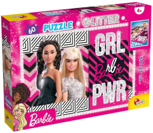 Puzzle 60el Barbie brokat - Girl squad