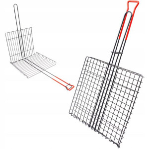 Kratka Koszyk Ruszt Do Grilowania Bbq 26x28cm.