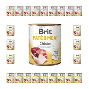 Pakiet Brit Pate & Meat Chicken Kurczak 24 x 800 g