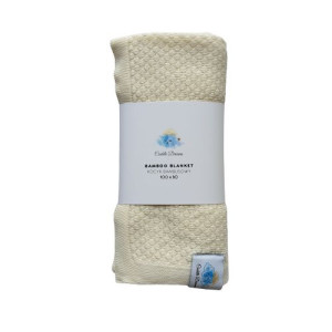 Kocyk bambusowy KREMOWY 100x80 Cuddle Dreams