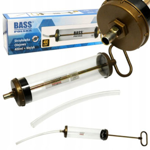 Bass Strzykawka Wysysarka Do Oleju Pompka 400ml
