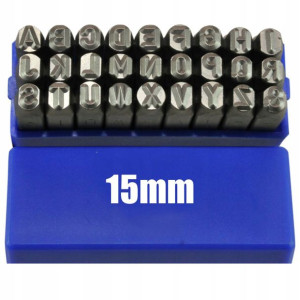 Numerator Alfabet Znaczniki Numeratory 15mm Litery