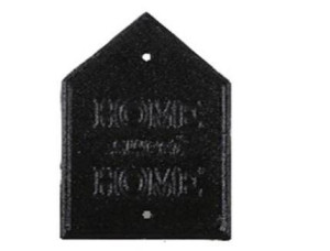 Dekoracja Home metalowa