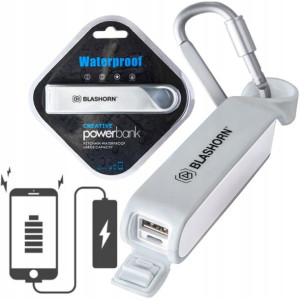 Lekki Podręczny Powerbank 2600mah Survivalowy Moc