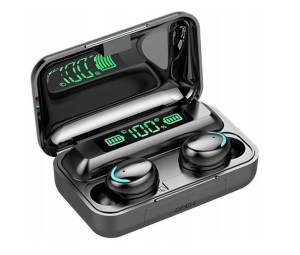 Słuchawki Bezprzewodowe Tws F9+ Bt 5.0 Z Powerbank