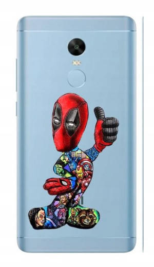 Etui Plecki Guma Slim do Xiaomi Redmi Note 4 wzory