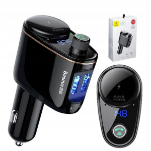 Transmiter Baseus bluetooth ładowarka MP3 2xUSB