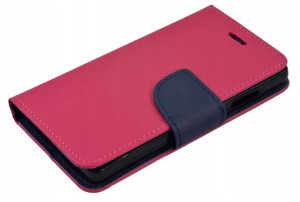 Etui Portfel książka Fancy do Samsung S6 Róż