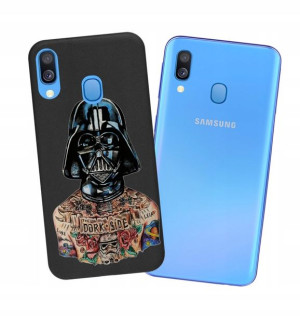 Etui Matowe Matt Case do Samsung M20 wzory