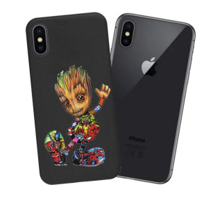 Etui Matowe Matt Case do Apple Iphone Xs wzory