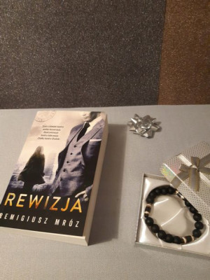 Męski Zestaw prezentowy Książka + bransoletka