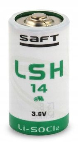 Bateria Litowa Saft LSH14 3,6V Lisocl2 Rozmiar C
