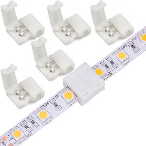 Klips Złączka Do Łączenia Taśma Led 8mm 2pin 5szt