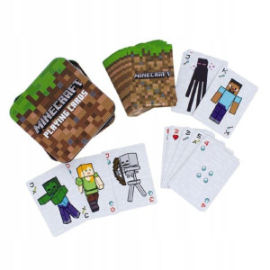 Karty Do Gry Minecraft Steve Creeper Alex Prezent