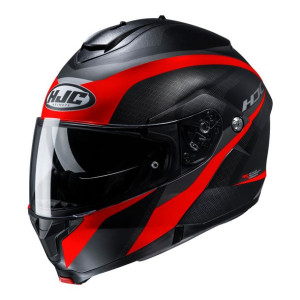 Kask HJC C91 TALY BLACK/RED czerwony GRATISY