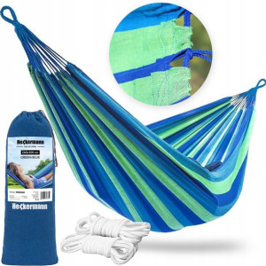 Hamak Duży Mocny Huśtawka Xxxl 260x100 + Torba + Liny