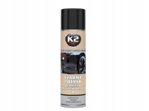 K2 Lakier akrylowy, czarny połysk, 500 ml