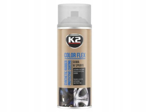 K2 COLOR FLEX Guma w sprayu, clear, 400 ml