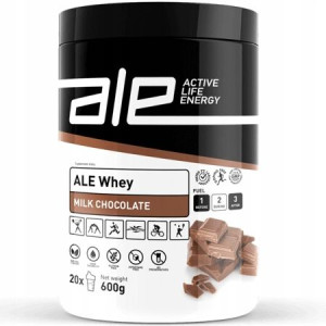 Białko ALE Whey 600 g mleczna czekolada
