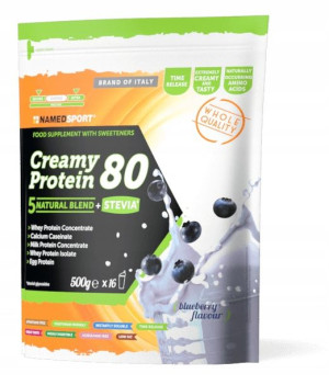 Białko CREAMY PROTEIN 500g NAMEDSPORT borówka