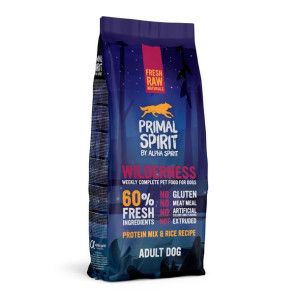 PRIMAL SPIRIT Wilderness 12kg Sucha karma 60% mięsa Alpha Spirit