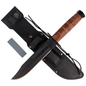 Nóż Taktyczny Herbertz Solingen Lether 180 Ka-bar