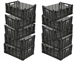 Skrzynka Plastikowa Kosz Koszyk Casi 40x30x15