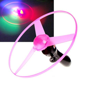 Latający pierścień UFO + LED +wyrzutnia HIT LATA