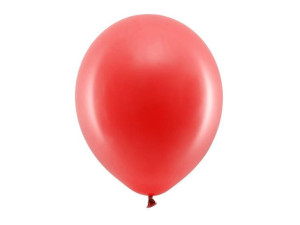 Balony Lateksowe Rainbow Pastelowe Czerwony 10szt