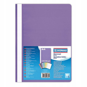 Skoroszyt PP A4 standard 120/180mikr 10szt