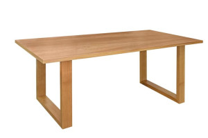 Stół Dębowy Obłóg Kam_drew 200x90 Nogi U