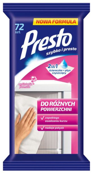 Ściereczki do różnych powierzchni 72szt