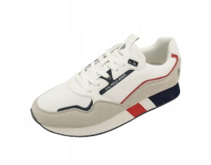 Półbuty sportowe US Polo ASSN Lewis biały R44
