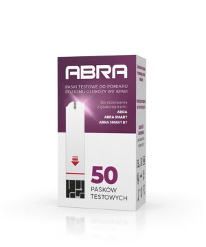 Paski Testowe Do Glukometru Abra 50 Szt