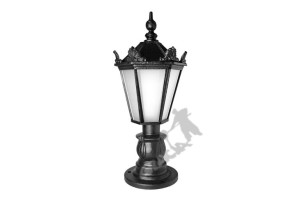 Lampa A07 Z Kloszem Żeliwnym Spawanym Żeliwna Żeliwo Stojąca